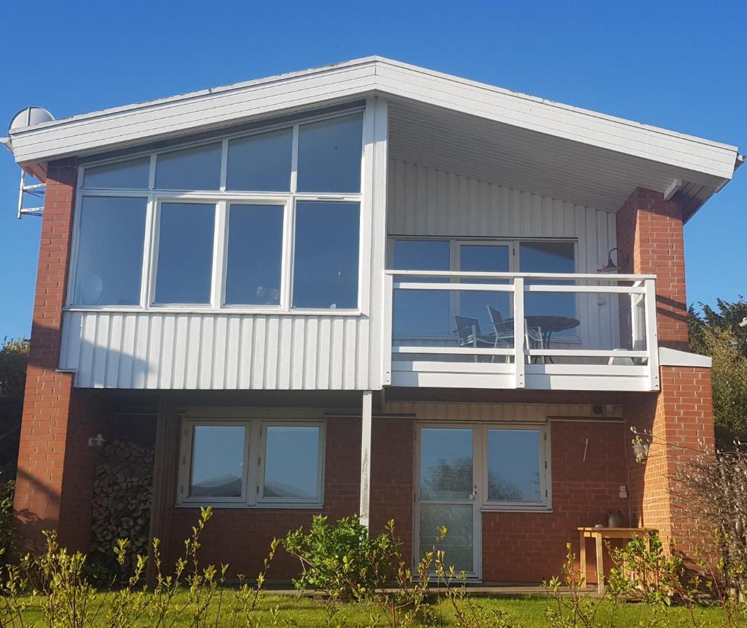 Modern Villa I Arild Med Spektakulaer Havsutsikt. Luaran gambar