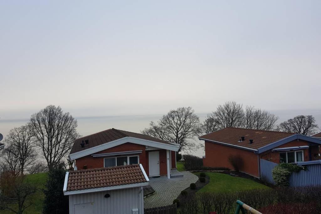 Modern Villa I Arild Med Spektakulaer Havsutsikt. Luaran gambar